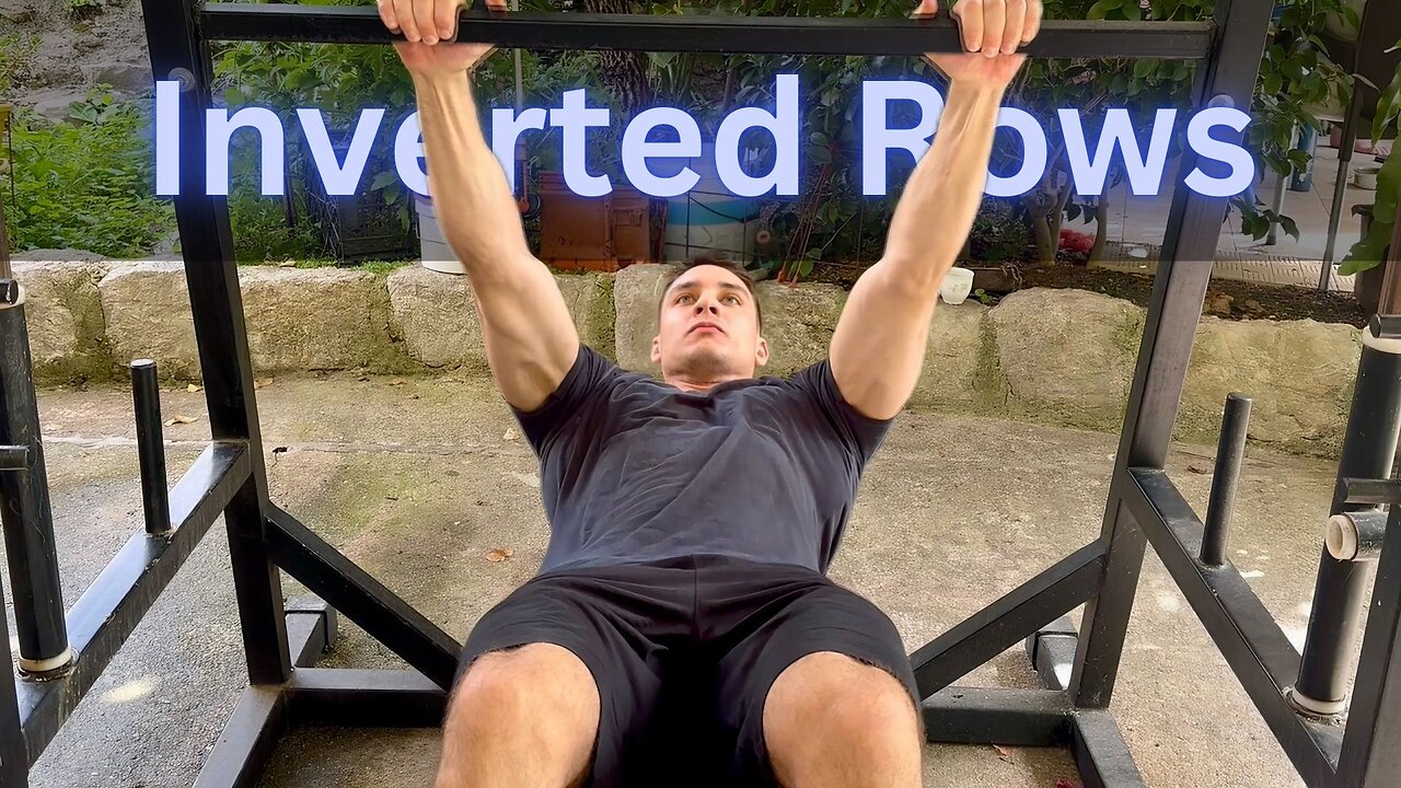 How To Do Inverted Rows To Build Your Back