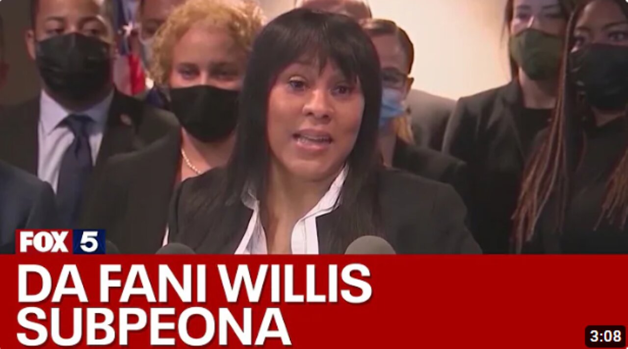 DA Willis subpoenaed by Congress |