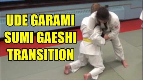 FRAMING WITH THE HANDS IN TAI OTOSHI