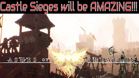 Ashes of Creations Castle Sieges are Unlike Any You've Ever Seen!!