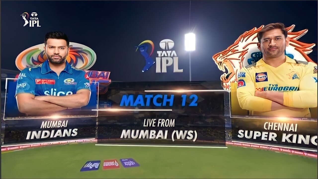 M12 MI vs CSK Match Highlights