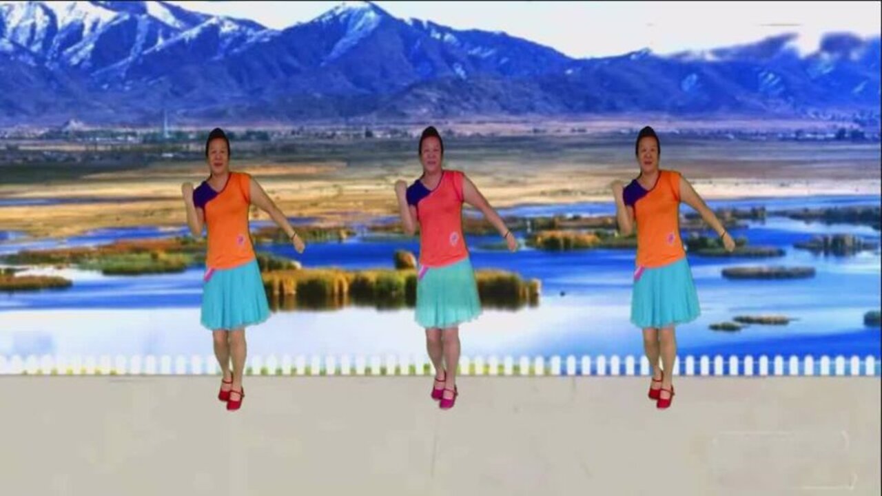 祁隆一曲久廣場舞:《等你等了那麼久》【紅豆廣場舞】