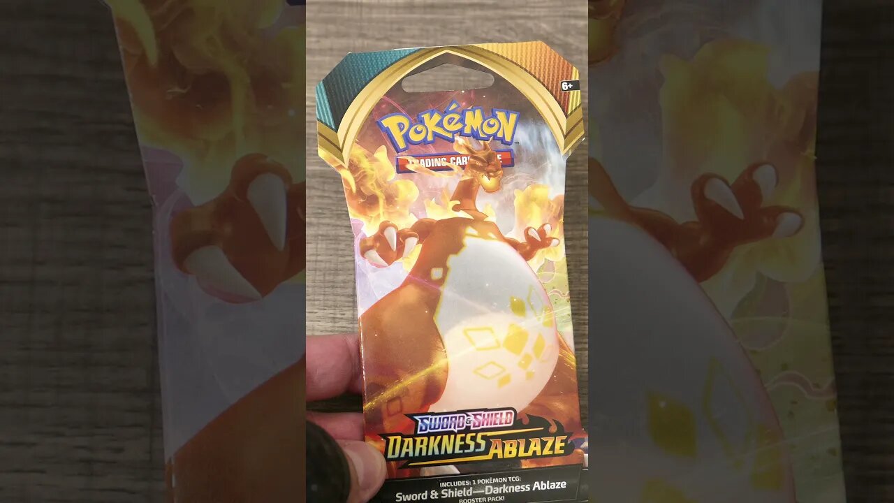 #SHORTS Unboxing a Random Pack of Pokemon Cards 010