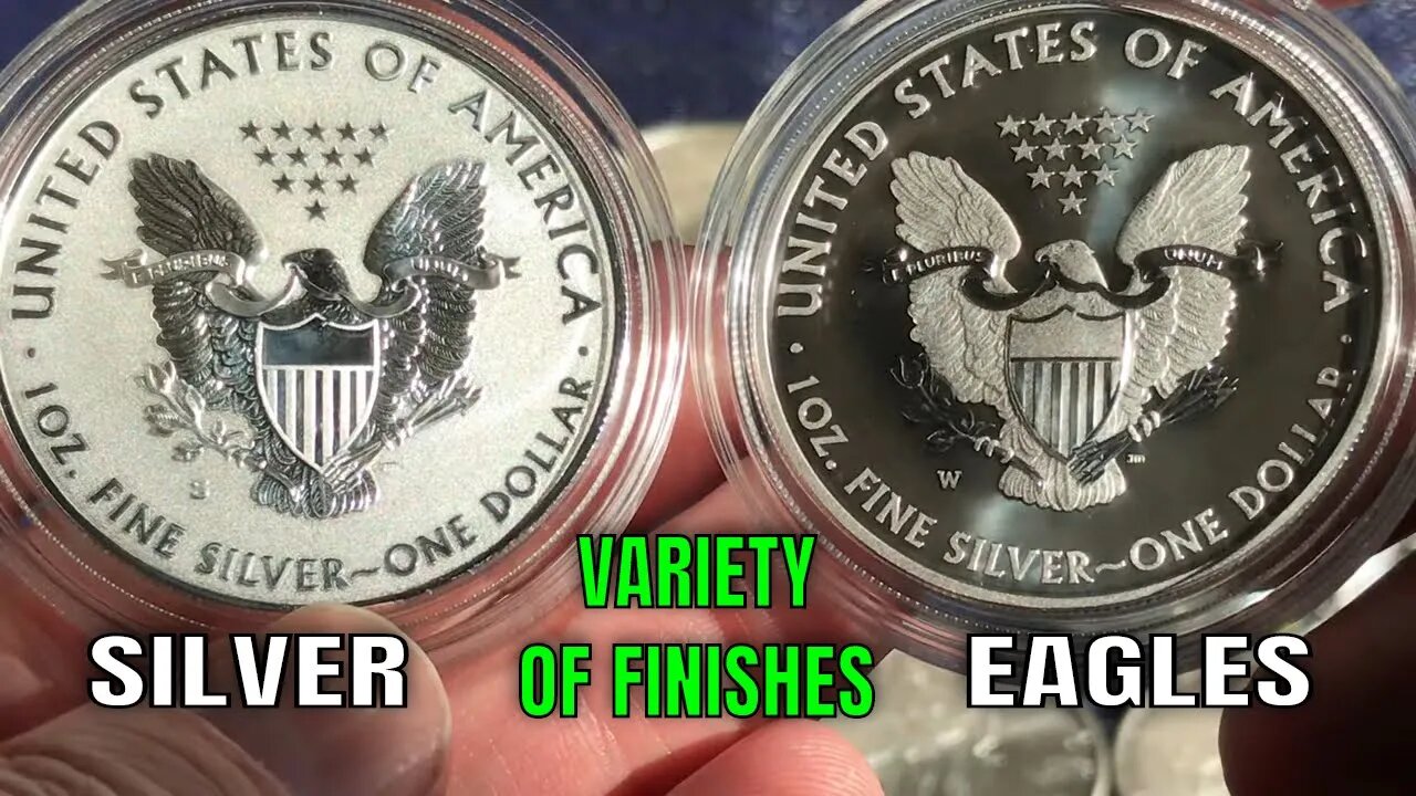 The American Silver Eagle: The Variety Of Finishes!