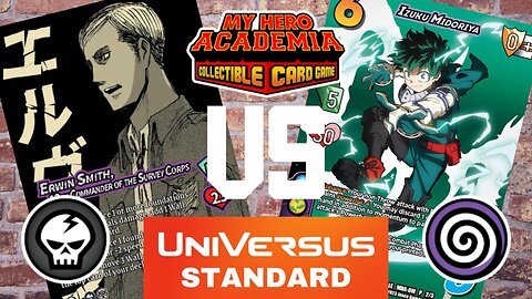 Erwin Smith (Death) vs. Izuku Midoriya 4 (Void) / Universus Gameplay Standard