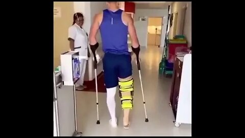Paulinho se recuperando no Hospital