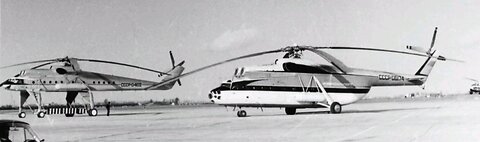 On March 7, 1966, a pair of Mil Mi-6 and Mil Mi-10 helicopters set off on a long journey.