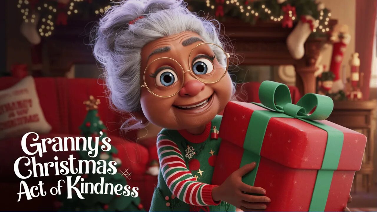 GRANNY SPREADS CHRISTMAS CHEER WITH A SURPRISE GIFT!