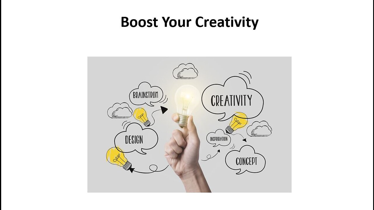 Simple Tricks To Boost Creativity