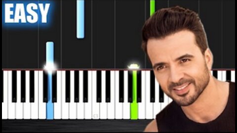 Luis Fonsi - Despacito ft. Daddy Yankee - EASY Piano Tutorial by PlutaX