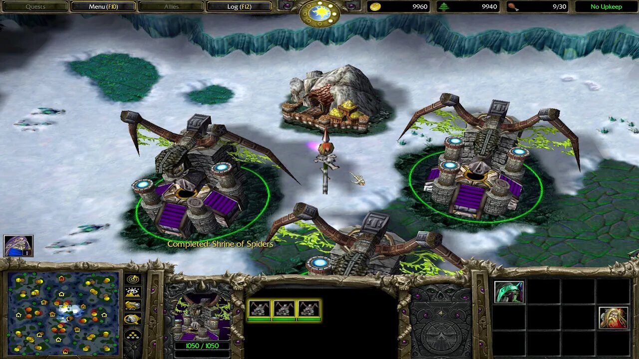 WC3 Classic: Shrine of Spiders