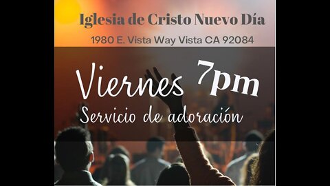 Servicio viernes 22 de abril,Tema: Tenemos paz por medio de Jesucristo. Siervo: Allan Jiménez.