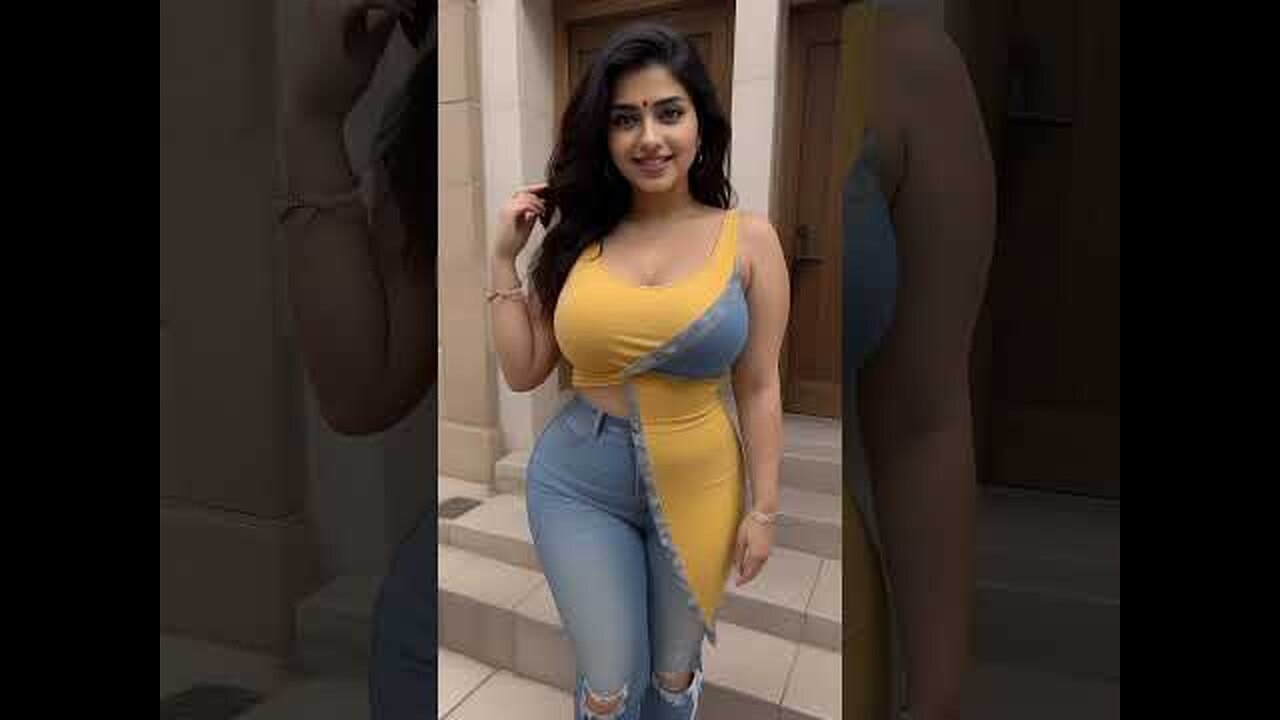 [4k] New trending dress Indian lookbook Beauty Art model Fashion