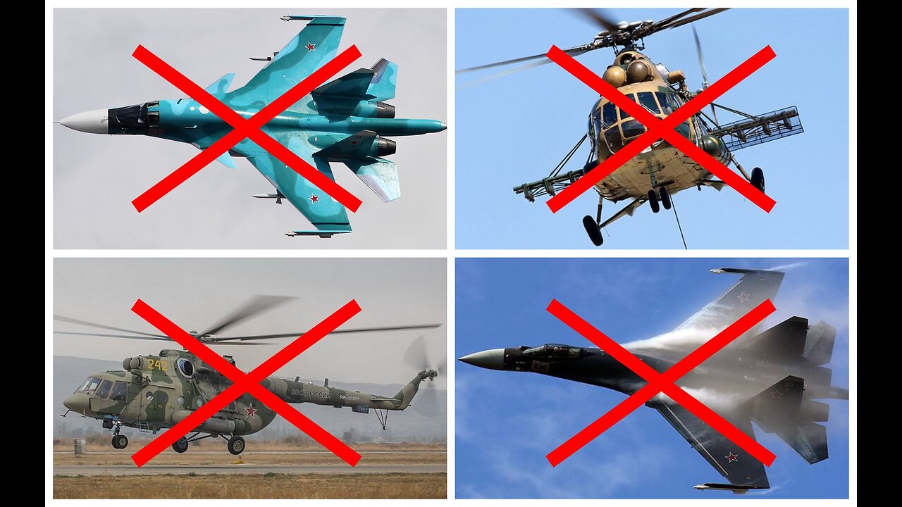 Four Aircraft Lost in Single Day and 9 pilots are dead:it was the worst day for the Russian Air Force in decades.