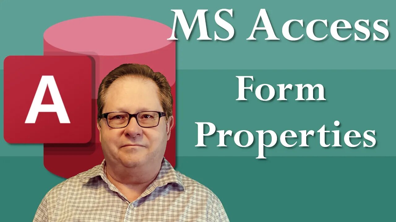 Microsoft Access Form Properties Sheet