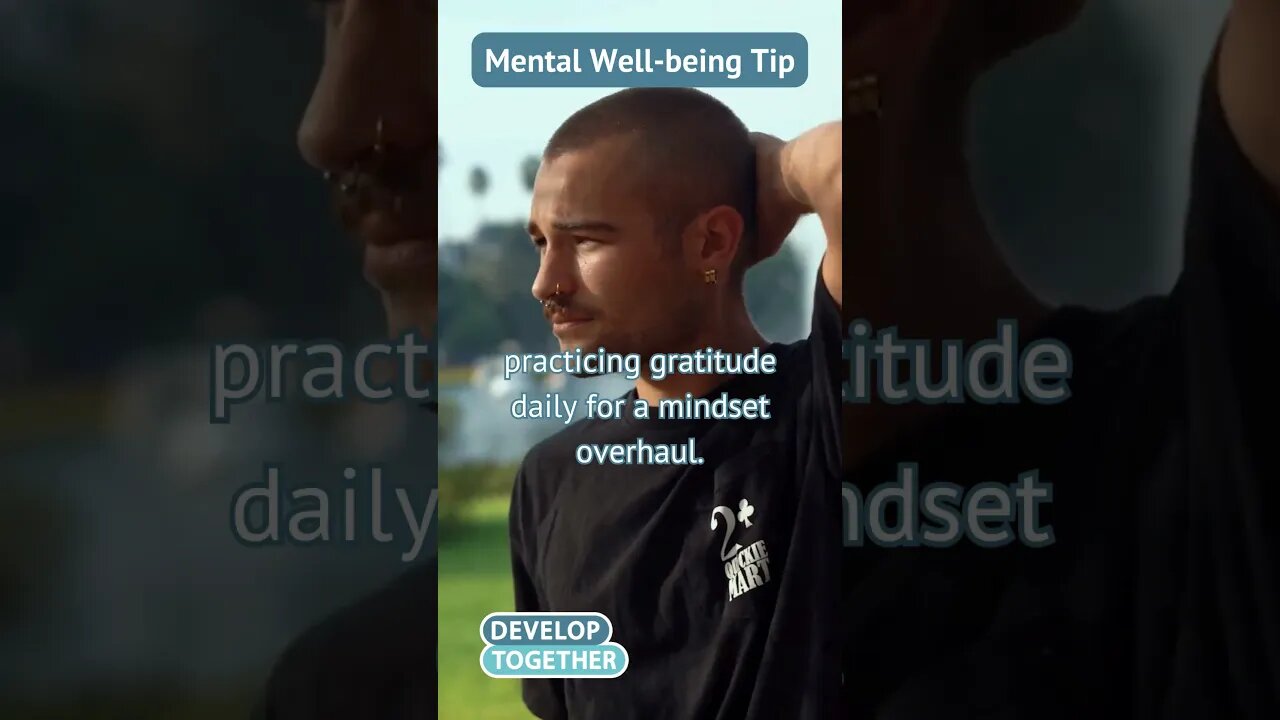 Mental Well being Tip 2