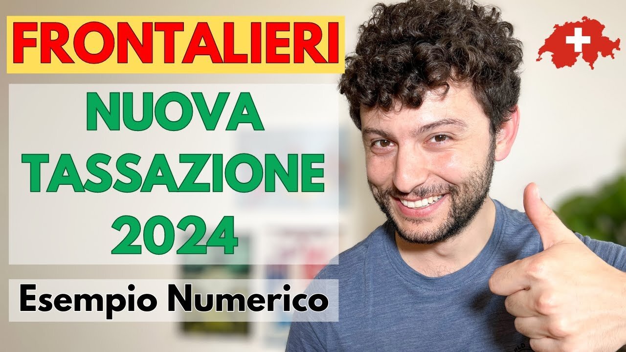 FRONTALIERI 2024 Quante TASSE dovrà pagare un NUOVO frontaliere italiano in Svizzera ESEMPIO NUMERICO Nuovo accordo fiscale per i NUOVI lavoratori frontalieri italiani con la Svizzera in vigore dal 1 gennaio 2024