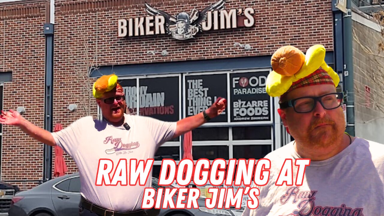 Raw Dogging at Biker Jim's Gourmet Dogs in Denver