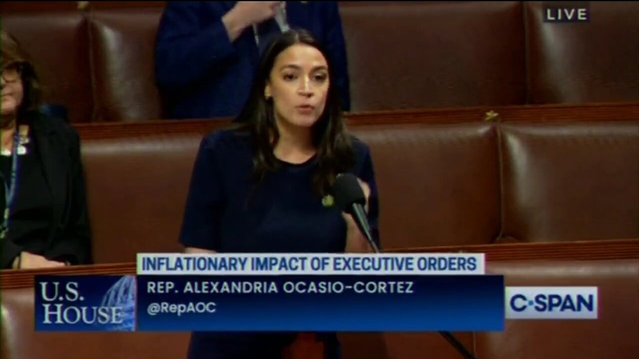 AOC Claims Biden’s Rescue Plan Prevented U.S From A Recession