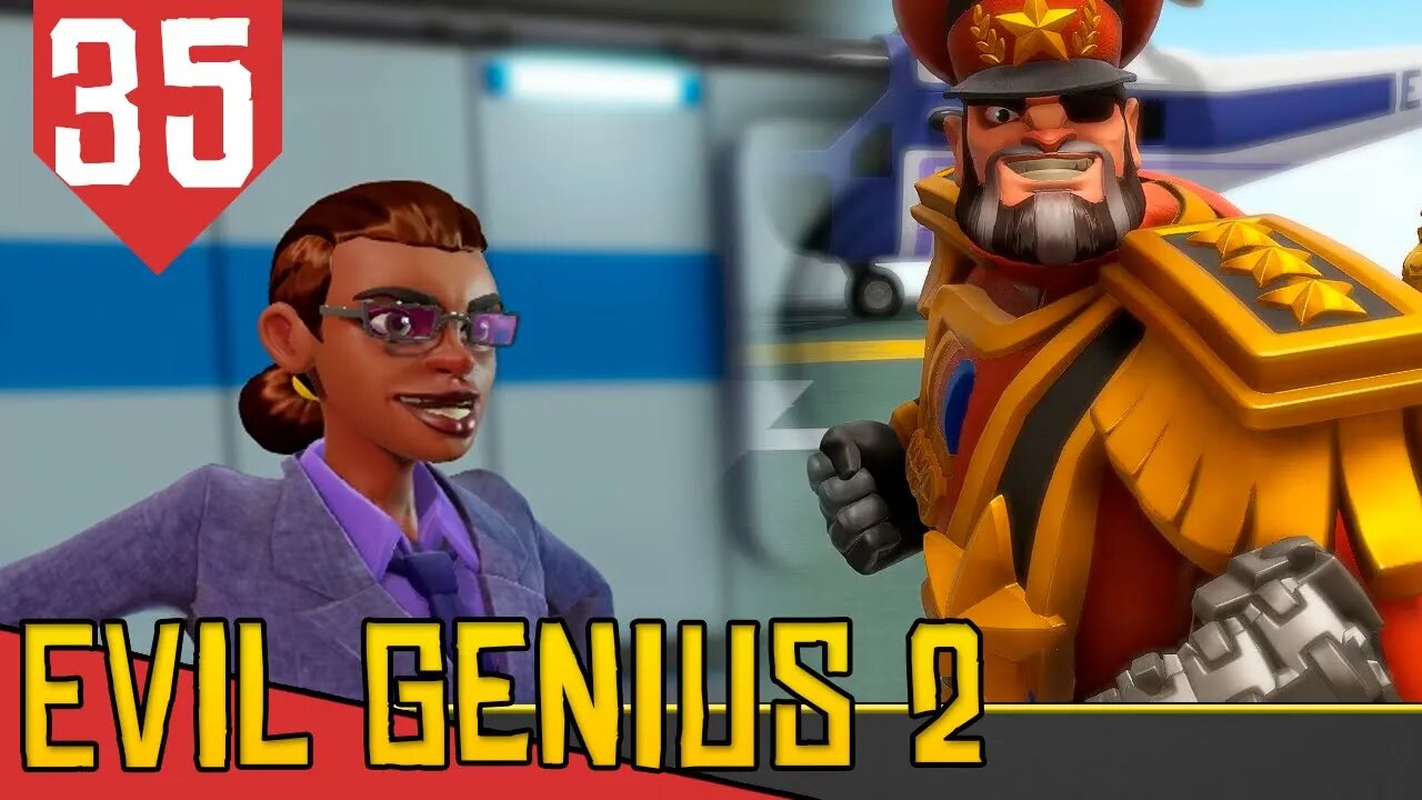 Meus AGENTES SECRETOS do Mau - Evil Genius 2 Ivan Vermelho #35 [Gameplay PT-BR]