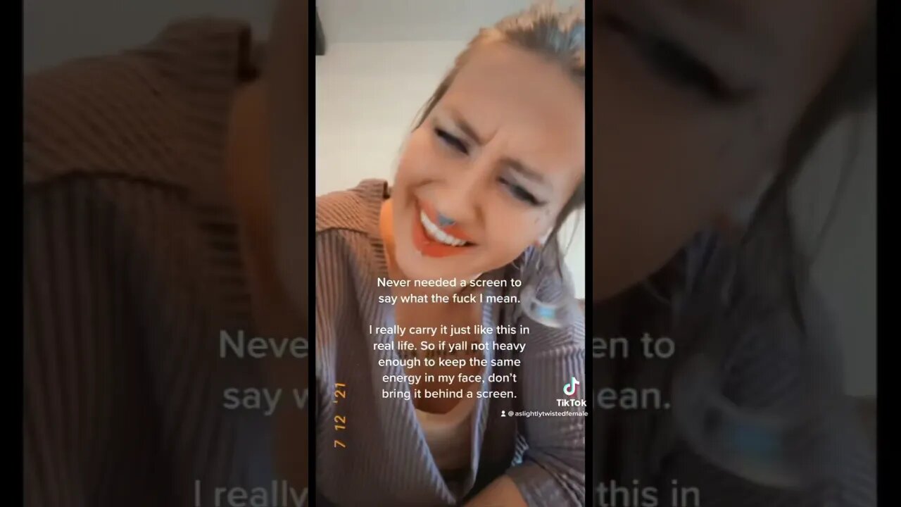 No no, we don’t beef on the internet, that sh** for weirdos we ain’t into that 😜