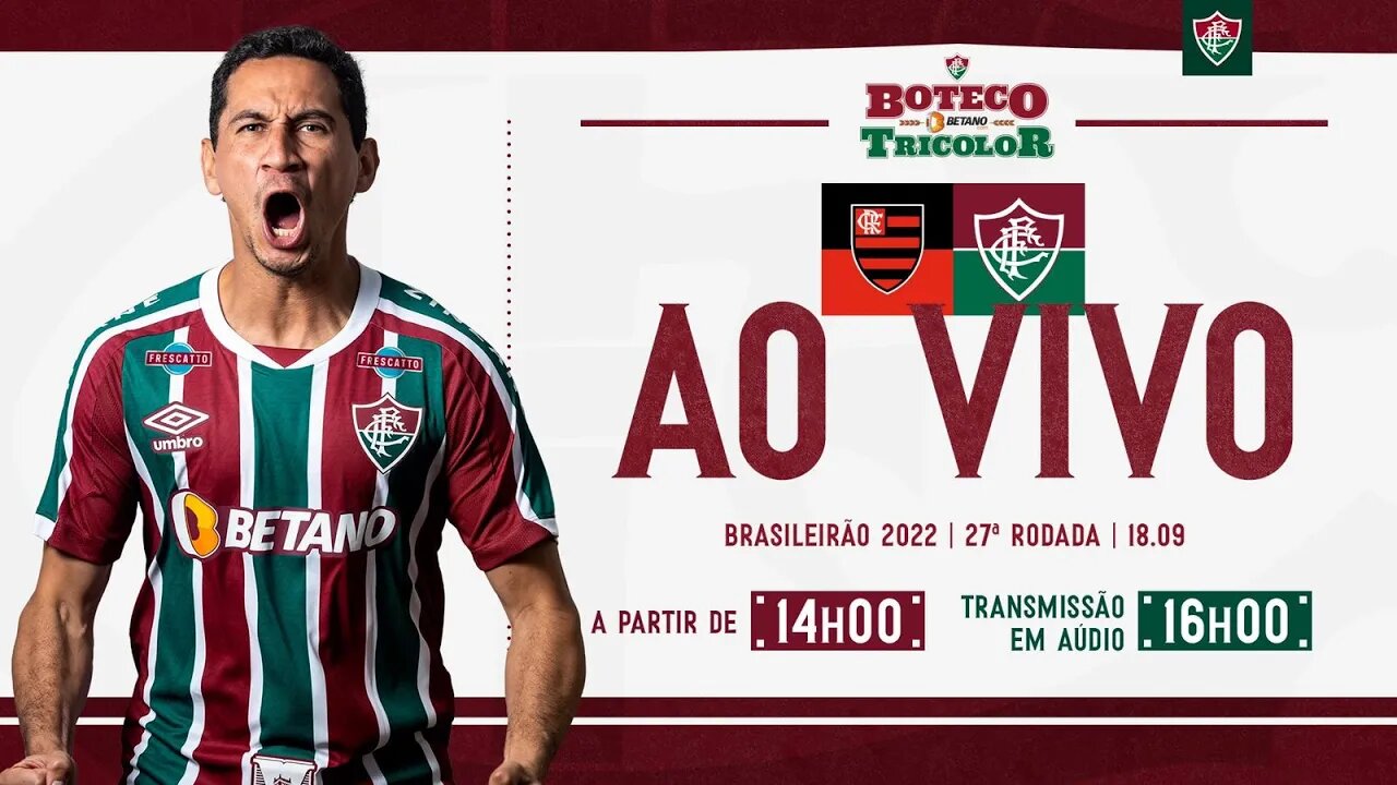 AO VIVO - FLAMENGO X FLUMINENSE I BRASILEIRÃO