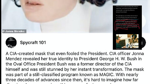 CIA Mask Secrets Revealed Jonna Mendez