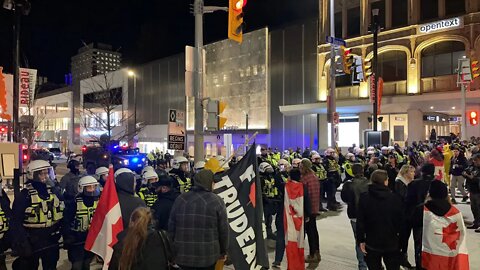 Ottawa Biker Protest