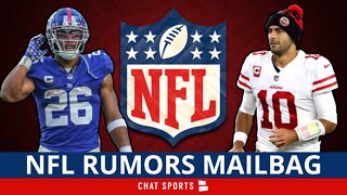 NFL Trade Mailbag: Saquon Barkley, Baker Mayfield, Jimmy Garoppolo, Andre Dillard, DK Metcalf