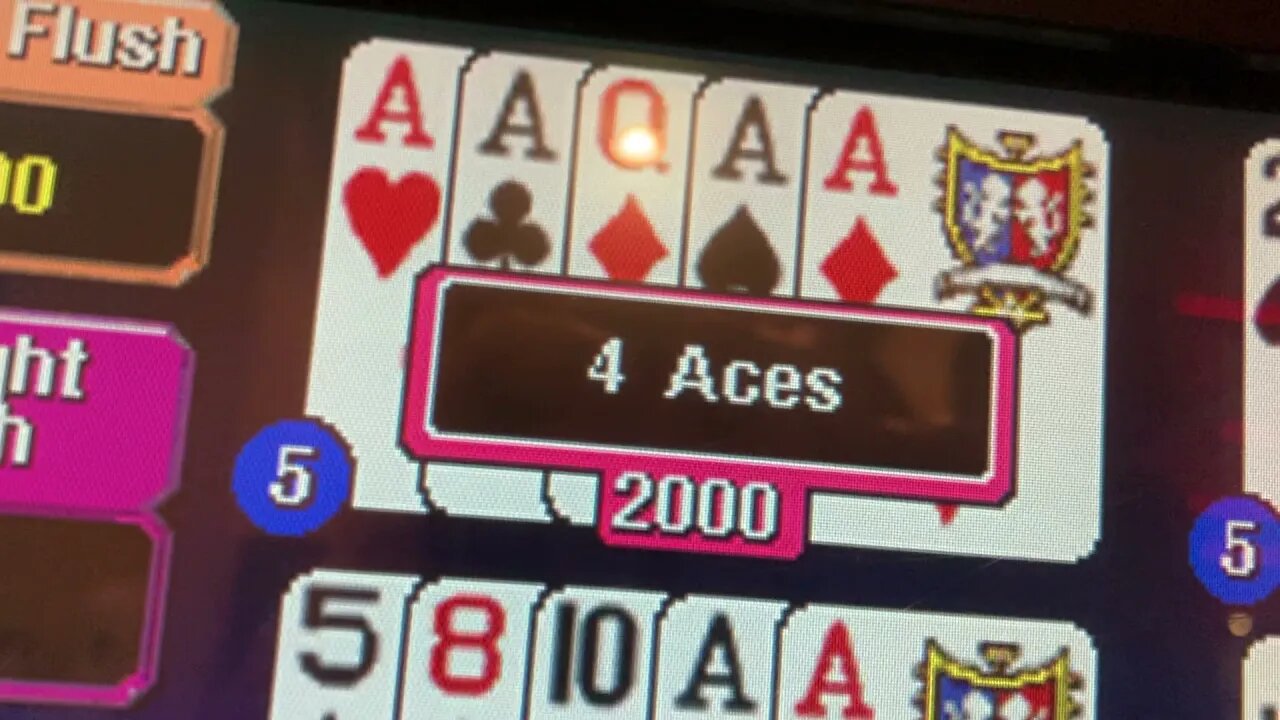 Ten Play Super Aces #VideoPoker