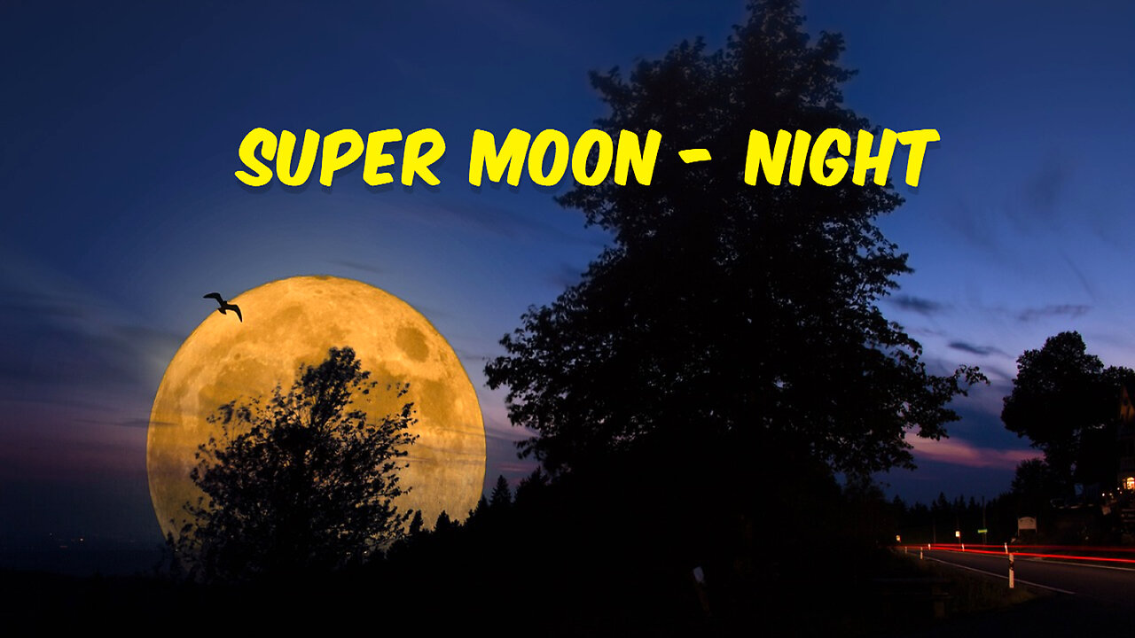 SUPER MOON - Night