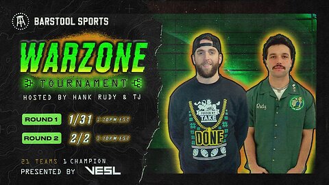 Barstool College Warzone Tournament | Presented by VESL