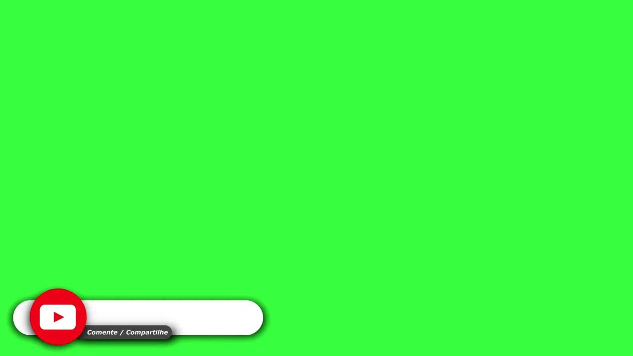 Chroma key botão inscreva-se green screen