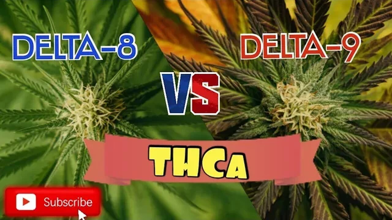 Two Sides of the Same Leaf: Delta-8 vs Delta-9 THCa