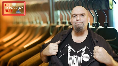 John Fetterman Dresses Down & Struggles To Read His Staff Written Questions