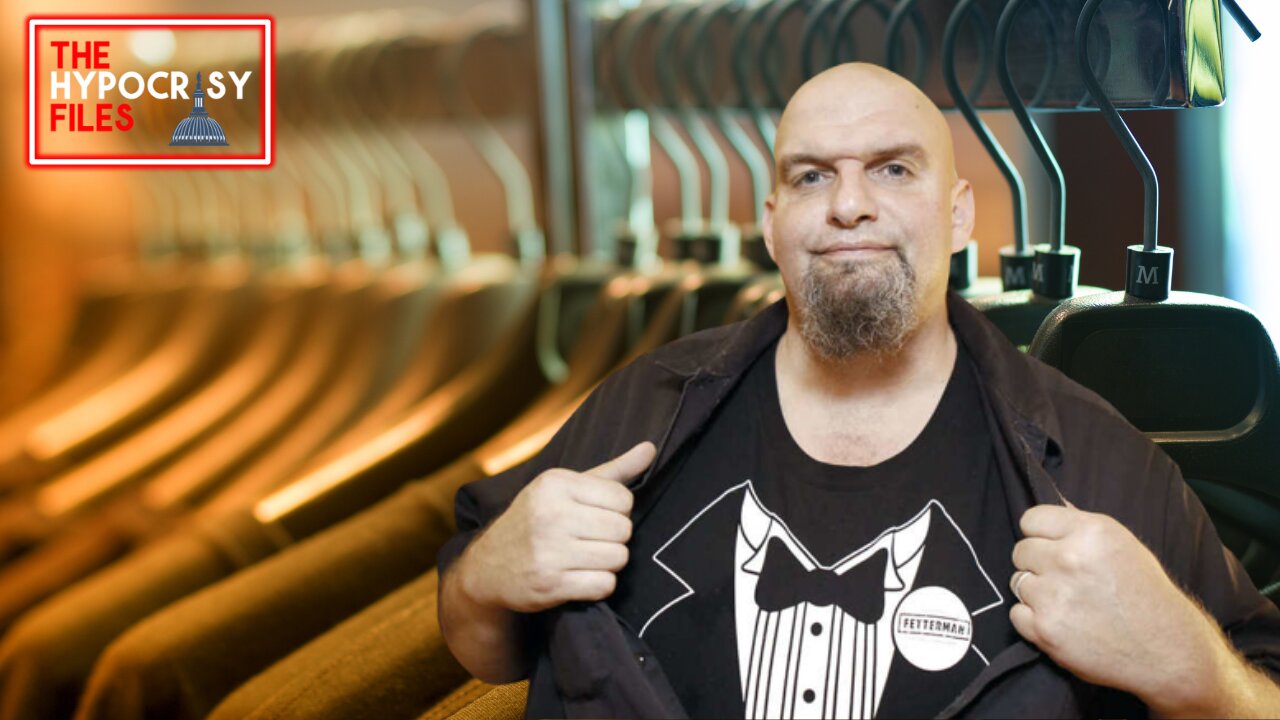 John Fetterman Dresses Down & Struggles To Read His Staff Written Questions