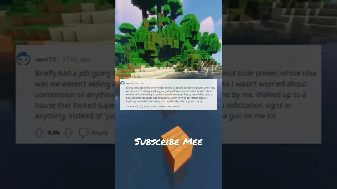 minecraft epic moment and reddit comments #shorts #viral #minecraft #jokes #reddit