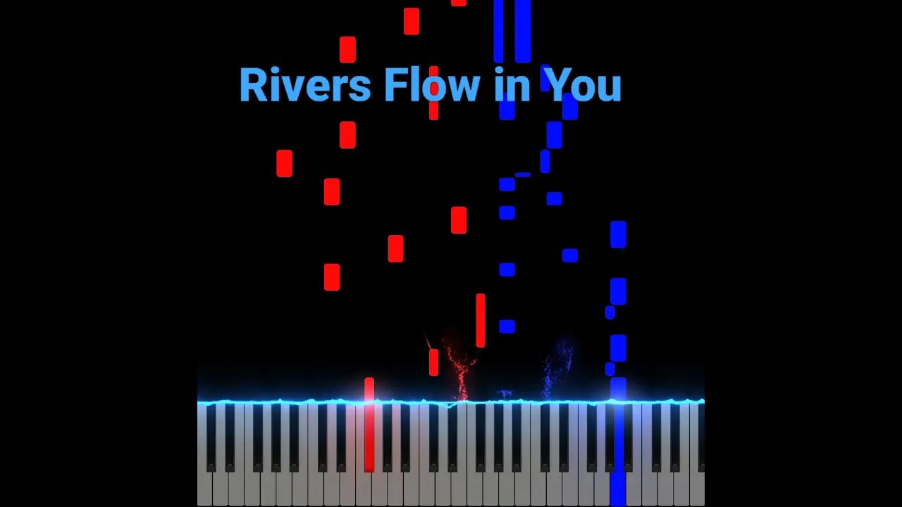 Rivers Flows in You / Short Piano Tutorial #shorts