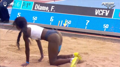 Track And Field Beauty Fatima Diame #Shorts #Remix