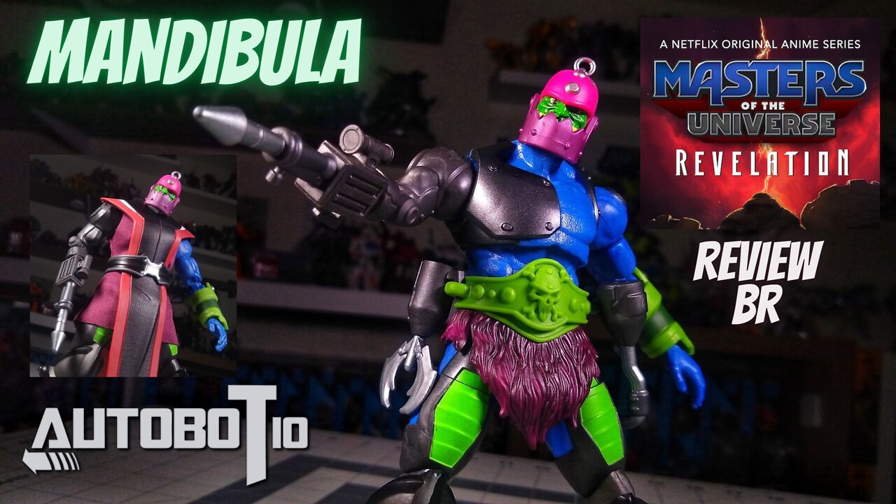 MANDIBULA Masterverse MOTU Revelations Action Figure Revisao