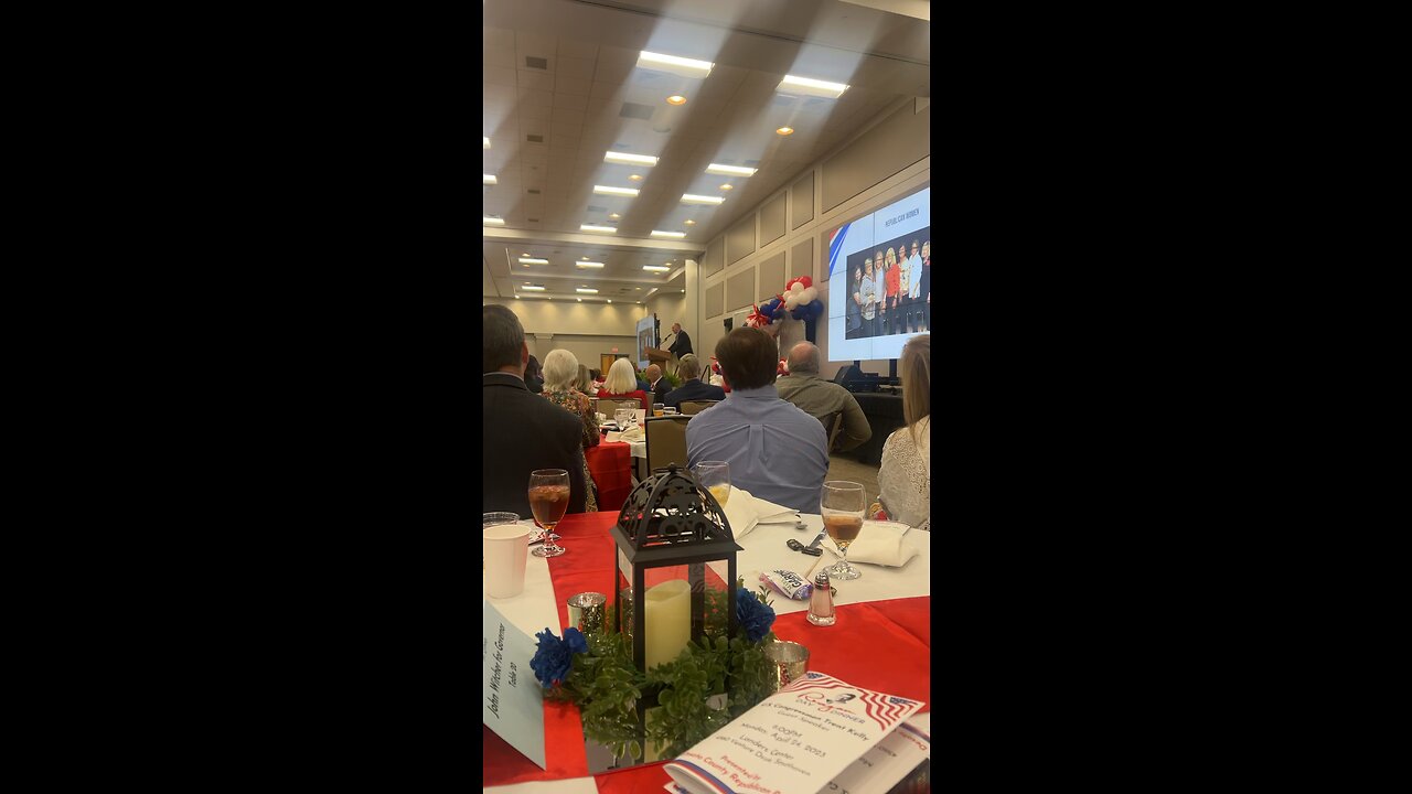 Trent Kelly at Reagan Day Dinner