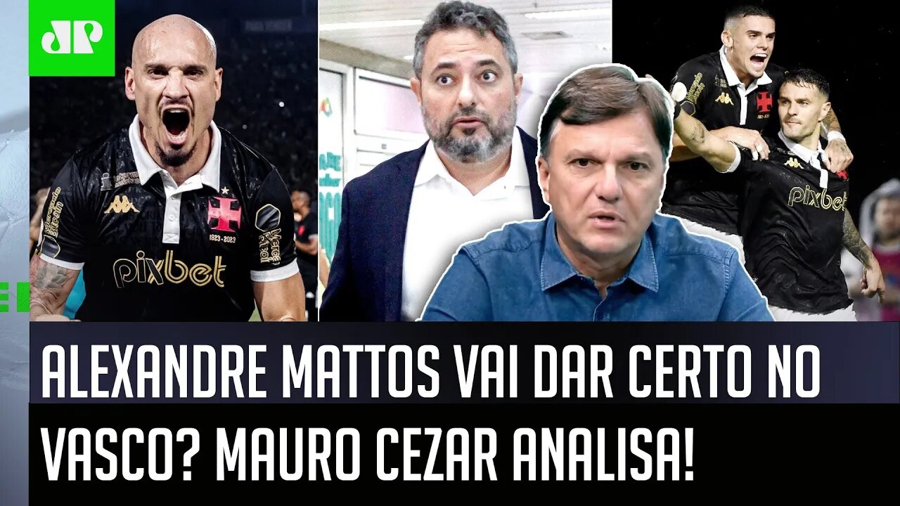 "É uma CLARA MUDANÇA de POSTURA do Vasco! E a INFORMAÇÃO é de que o Mattos..." Mauro Cezar FALA TUDO