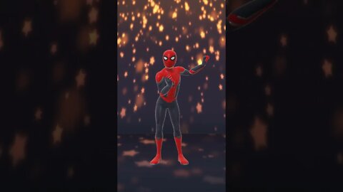 Vídeo de Animação - Homem Aranha Spider Man dançando #shorts