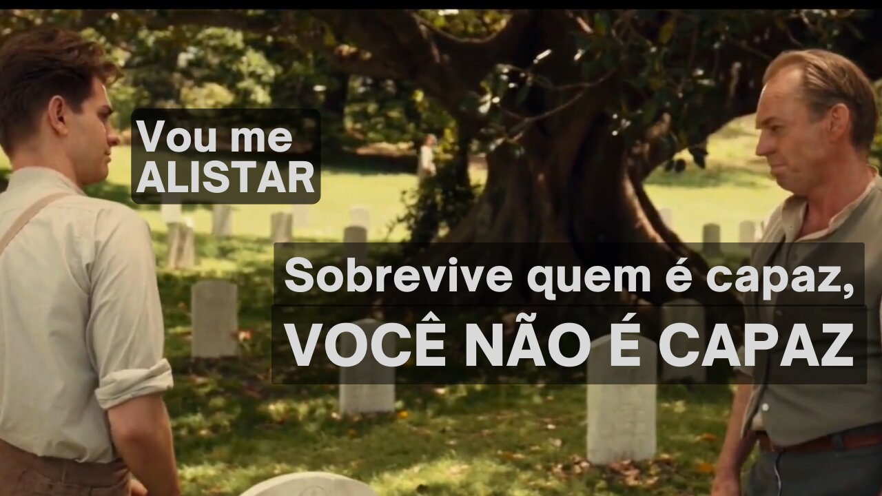 Filho conta ao pai que vai se alistar no exército #filme