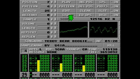 Atari ST Protracker Mods - Teddy Bear Boogie