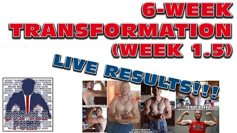 6-WEEK BODYBUILDING PROGRAM | TEN DAY UPDATE | RESULTS | TRAINING METHOD | TONGKAT ALI |TURKESTERONE