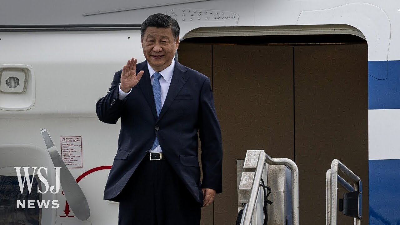 Xi Jinping Arrives in U.S. for Biden Meeting | WSJ News