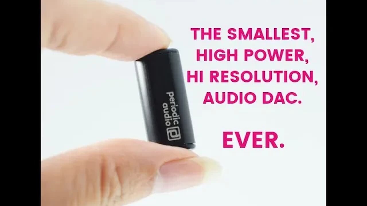 The Smallest, Hi Res, High Power DAC - Ever. Meet Silicon, by Periodic Audio.