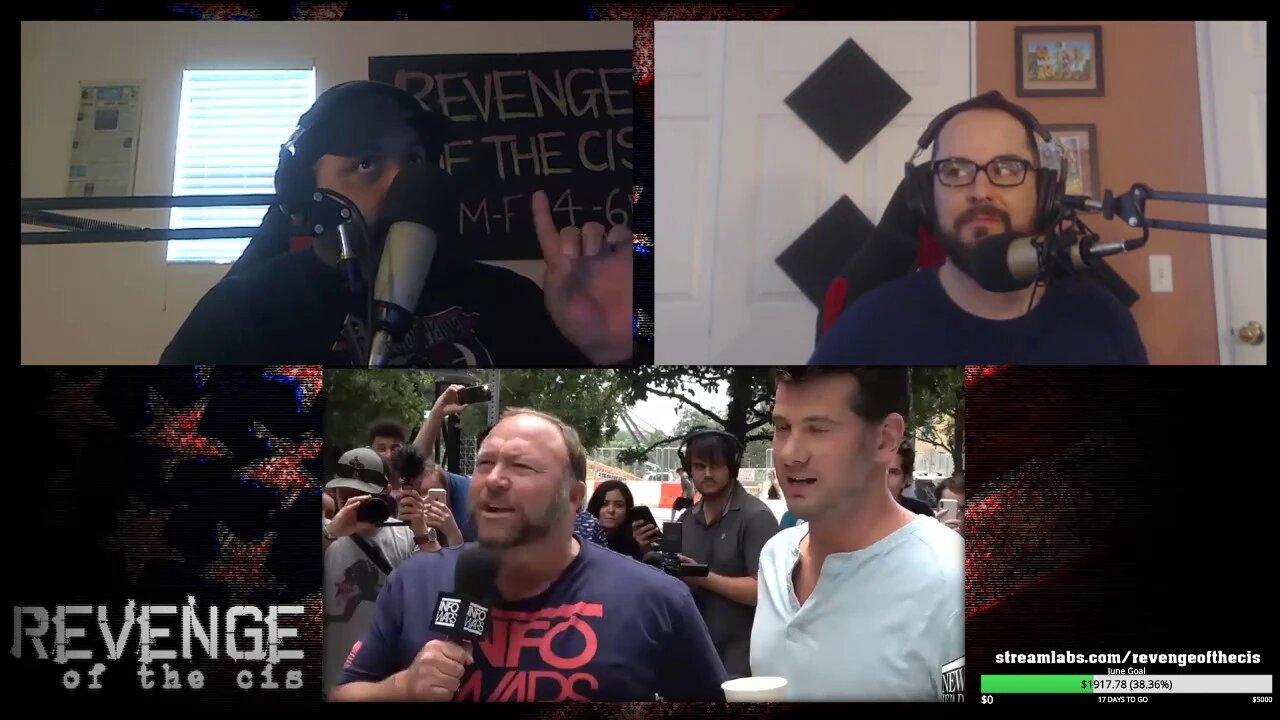 Alex Jones Confronts Steven Crowder