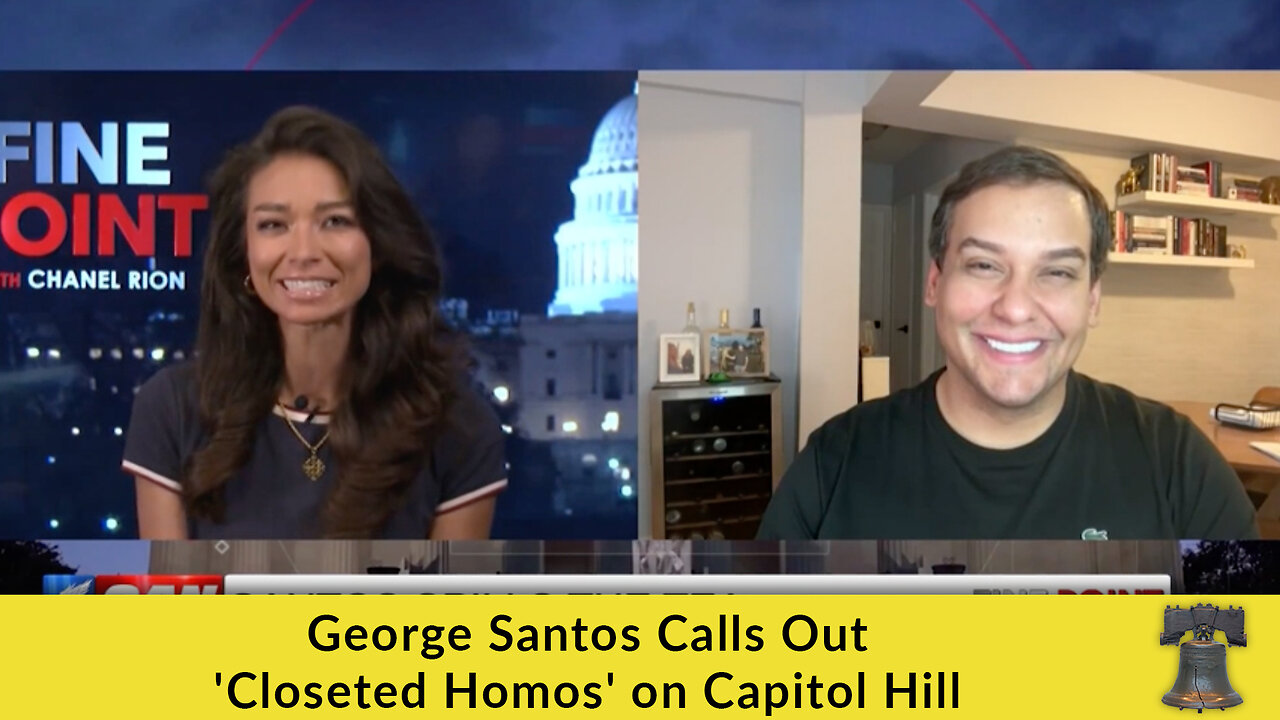 George Santos Calls Out 'Closeted Homos' on Capitol Hill